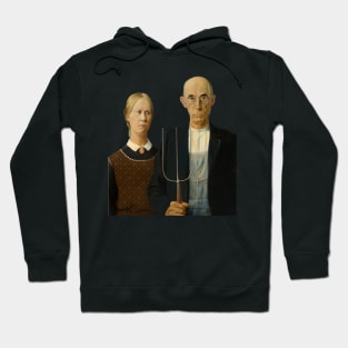 American Gothic Figures Hoodie